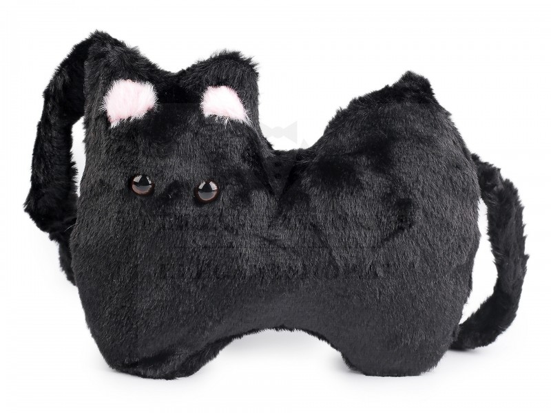 Kislány plüss kézitáska - 26x21 cm