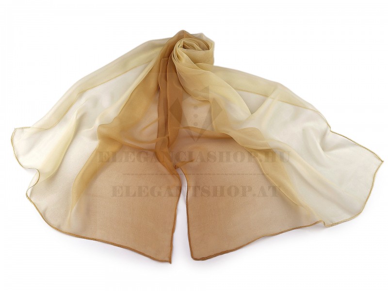 Muszlin női sál - 50x155 cm