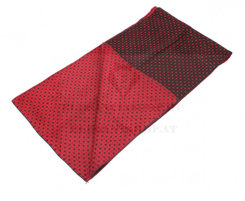 Newsmen kétoldalas kötött sál - Bordó