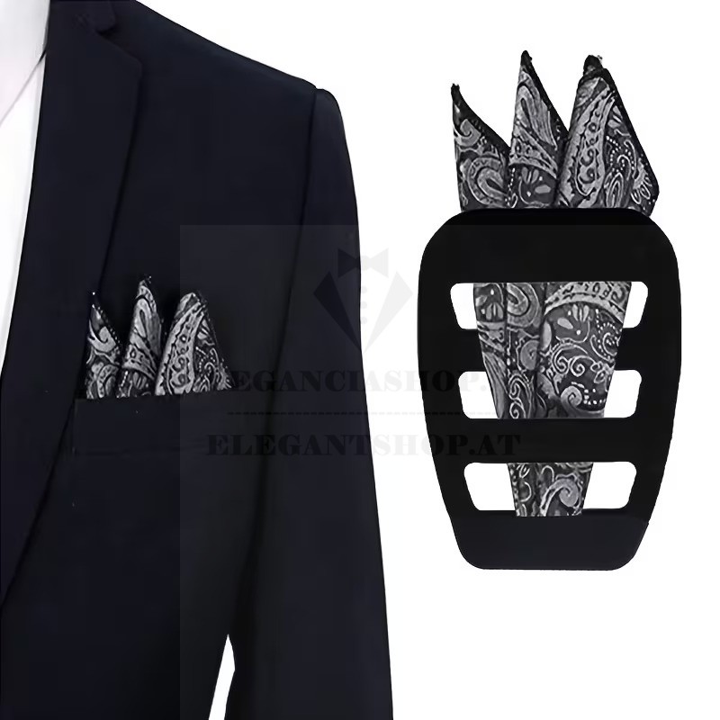 Díszzsebkendő tartó