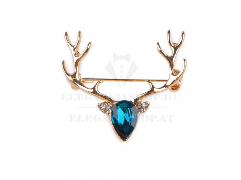 Karácsonyi bross kövekkel