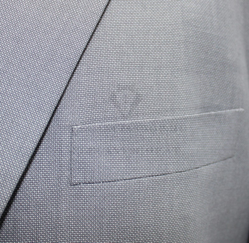 Parker slim fitt öltöny - Világosszürke