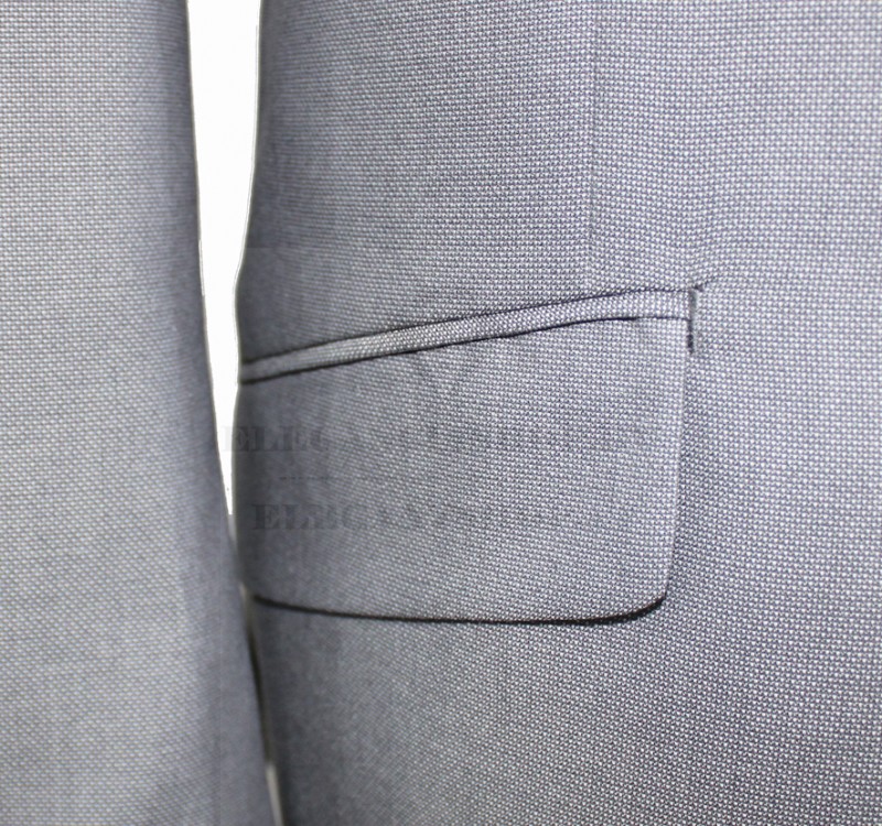 Parker slim fitt öltöny - Világosszürke