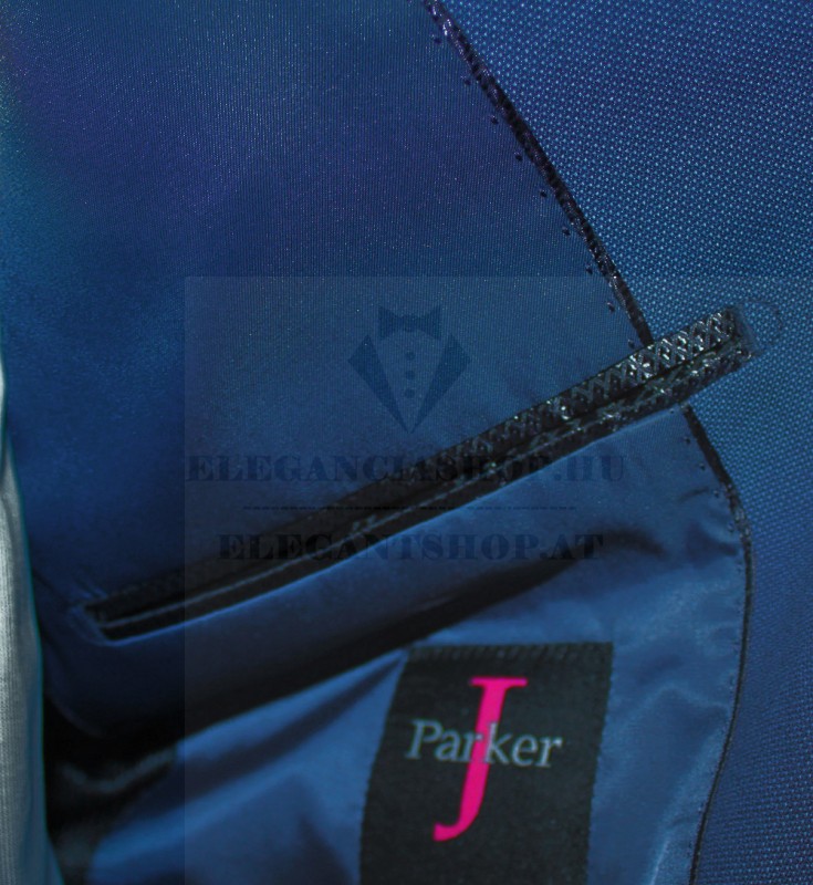 Parker slim fitt öltöny - Középkék