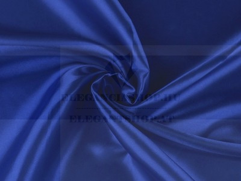 Szatén női kendő - Királykék