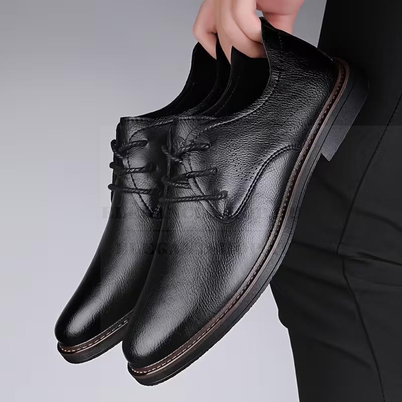 Marhabőr férfi cipő - Fekete