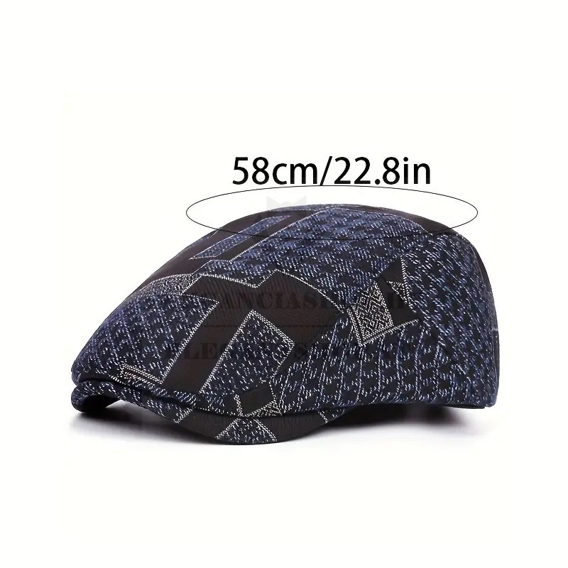 Geometria mintás férfi pamut golf sapka