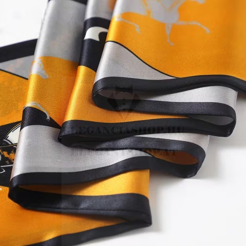 Férfi exklúzív sál - Kék-napsárga