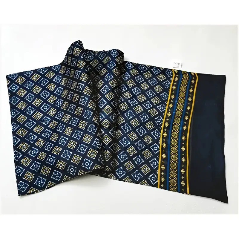 Férfi exklúzív sál - Kék mintás