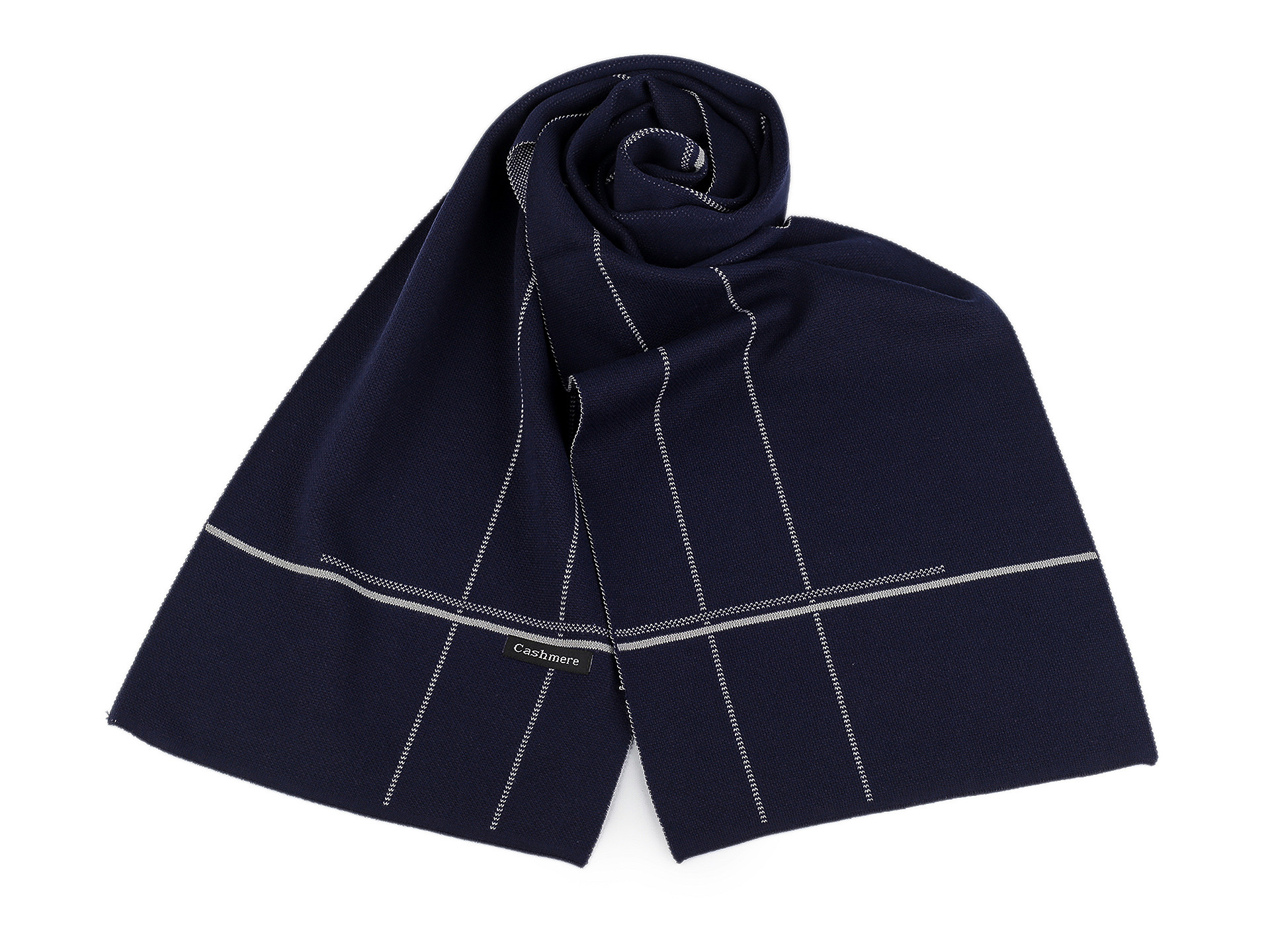 Férfi sál egyszínű - 30x170 cm