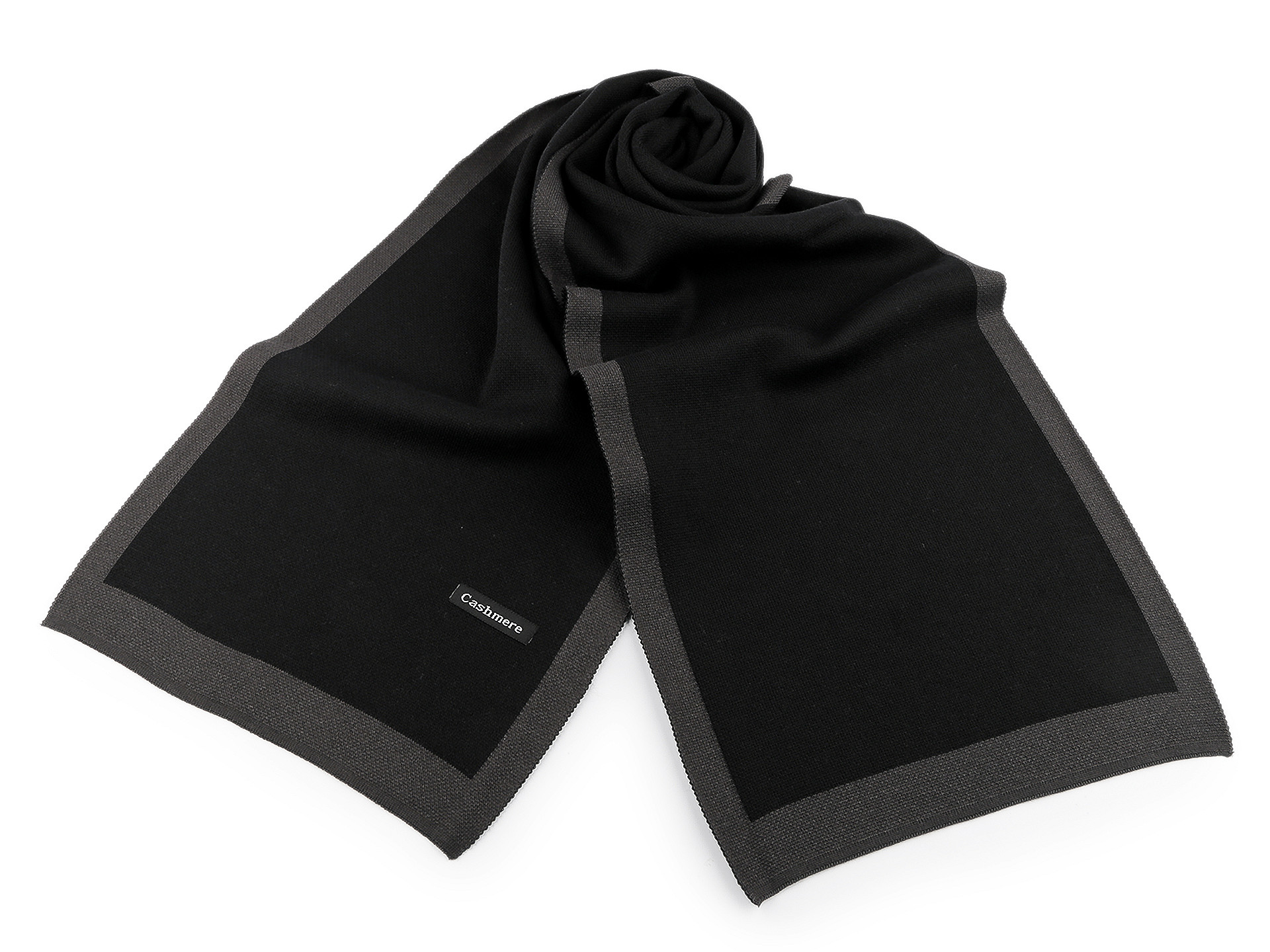 Férfi sál egyszínű - 30x170 cm