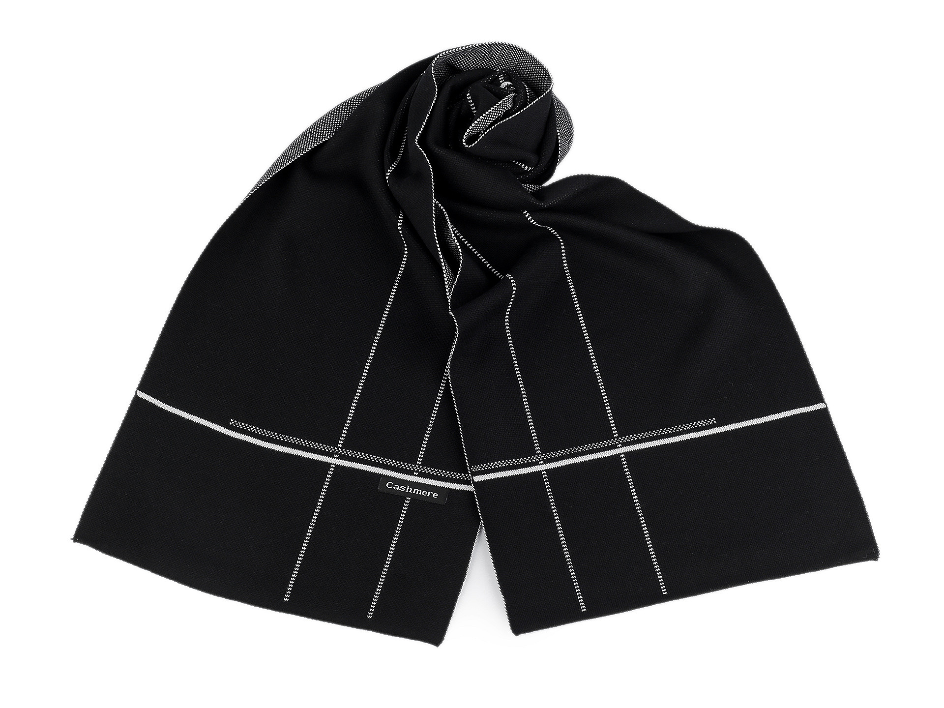 Férfi sál egyszínű - 30x170 cm