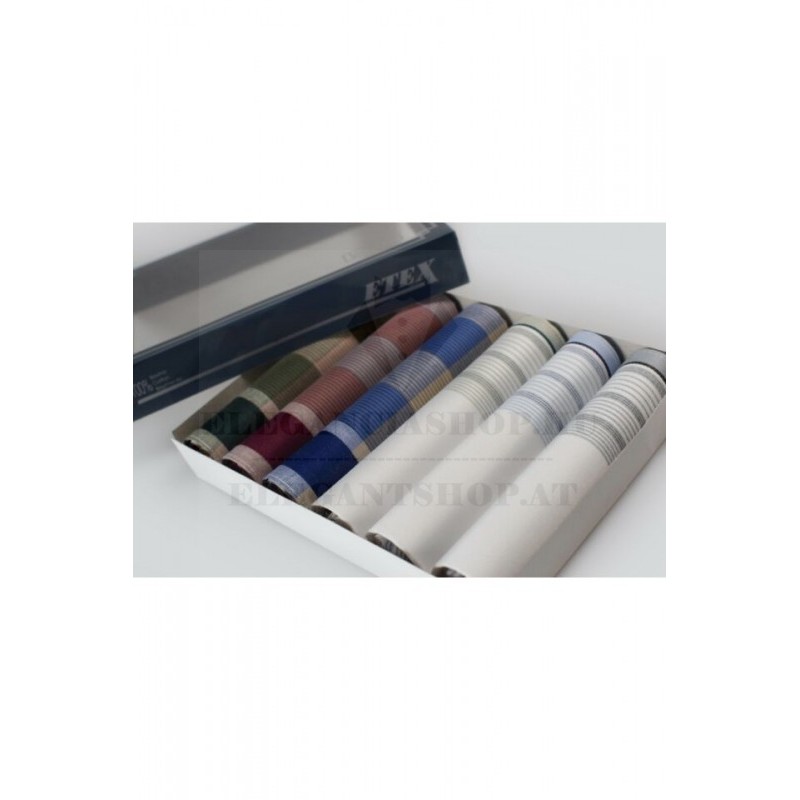 Zsebkendő csomag díszdobozban - 6 db