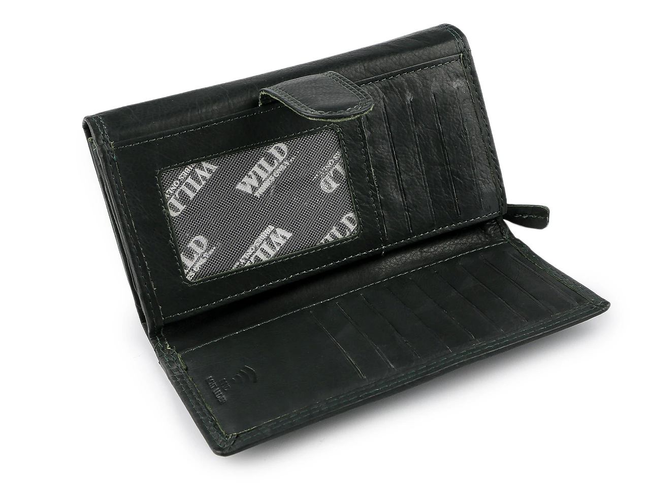 Női bőr pénztárca - 9,5x17 cm