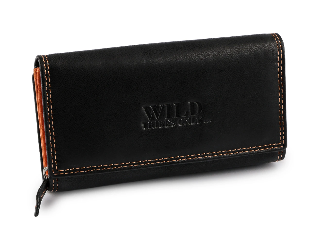 Női bőr pénztárca - 9,5x17 cm