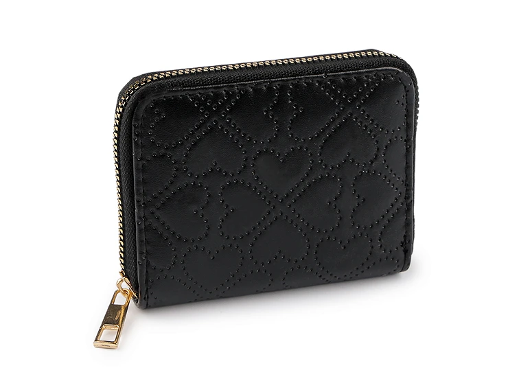 Női pénztárca szív - 9x11 cm