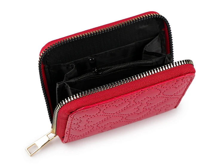 Női pénztárca szív - 9x11 cm