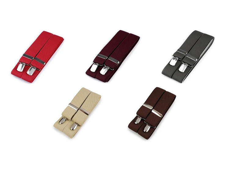 Férfi nadrágtartó - Bézs