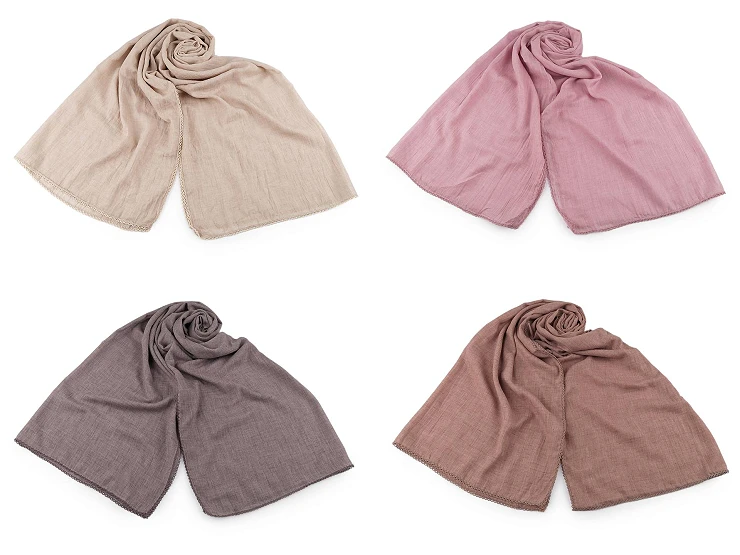 Női pamut sál - 70x160 cm