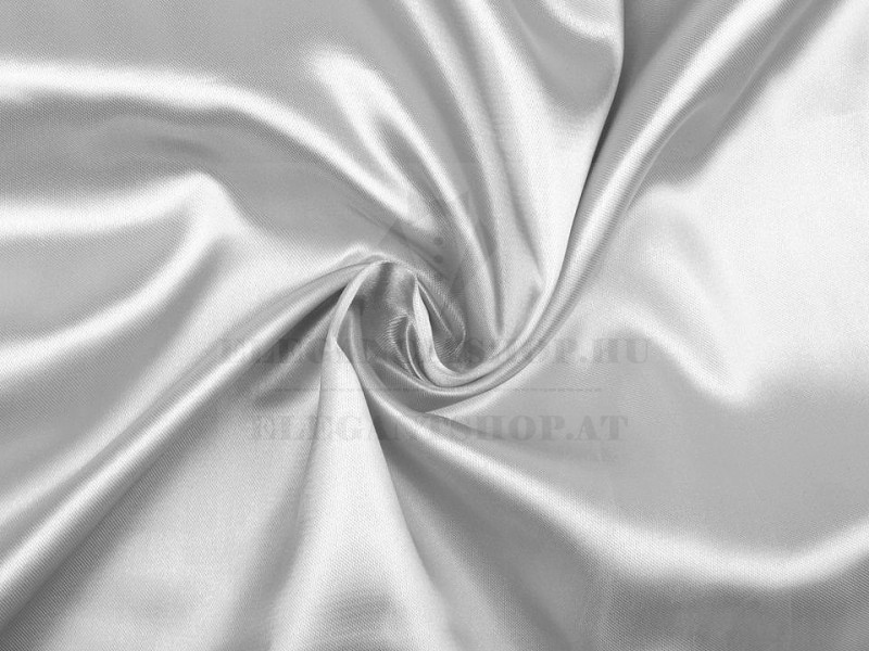 Gumis szatén gyereknyakkendő - Ezüst