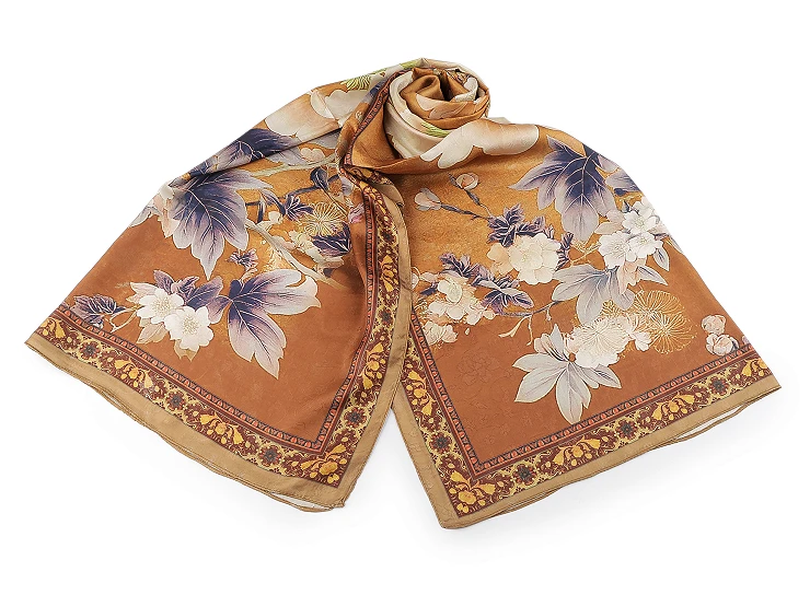 Szatén nagy sál - 70x175 cm