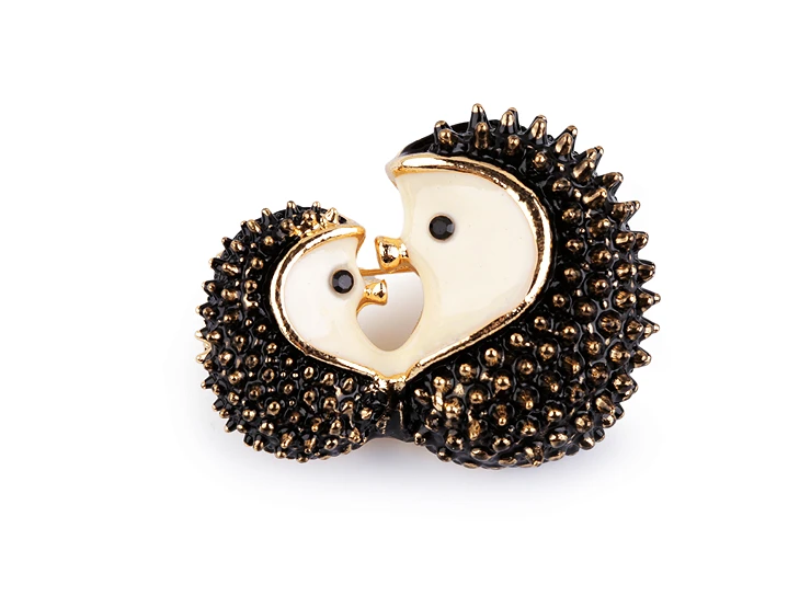 Bross sündisznó kitűző