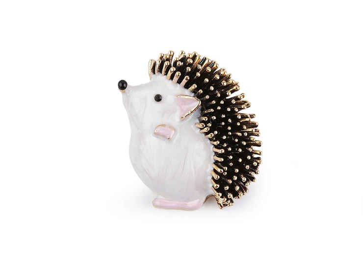 Bross sündisznó kitűző