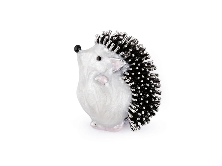 Bross sündisznó kitűző