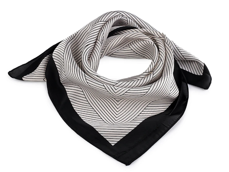 Szatén kendő - 65x65 cm