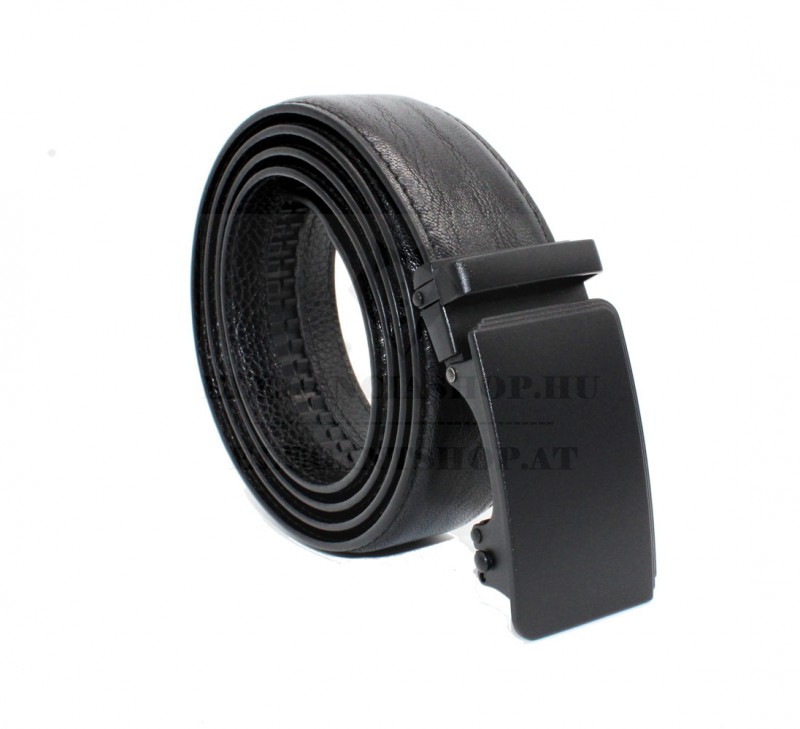 Tycoon férfi bőr öv - Fekete