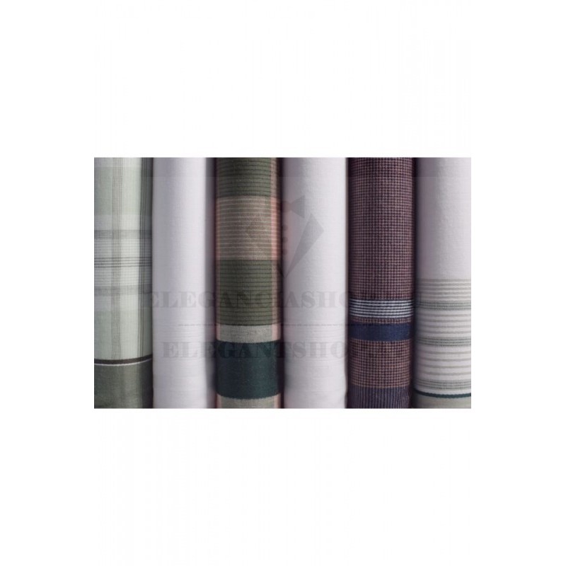 Díszdobozos zsebkendő szett - 6 db