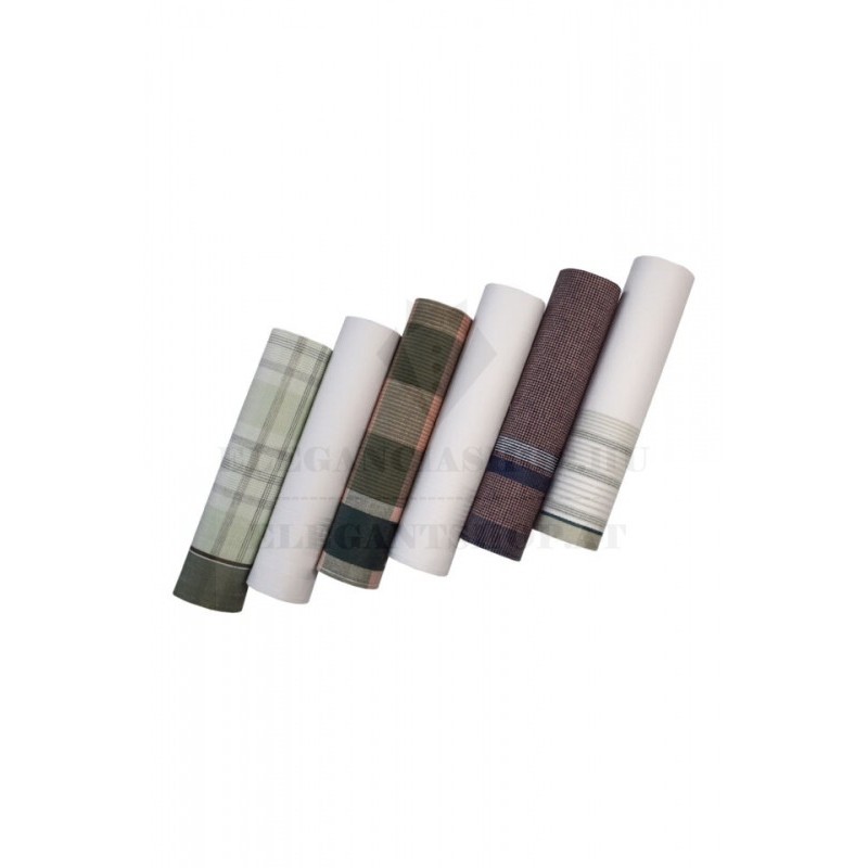 Díszdobozos zsebkendő szett - 6 db