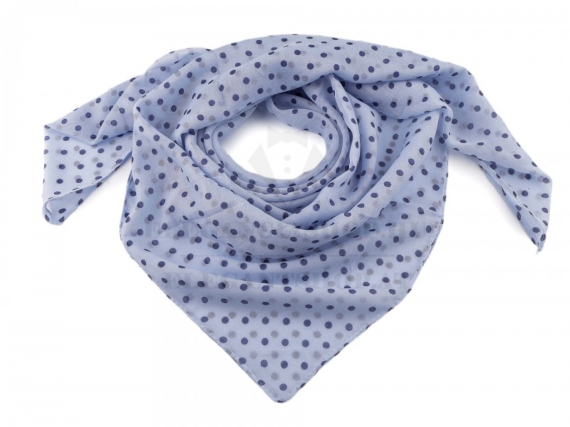 Pöttyös kendő - 85x90 cm