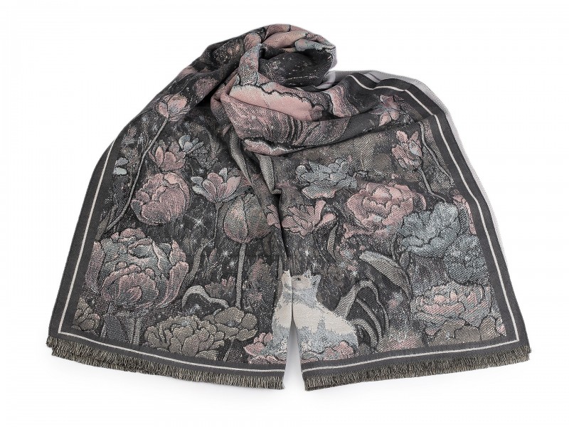 Kasmír kendő - 70x185 cm