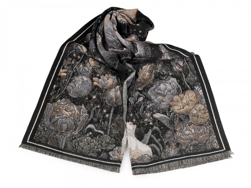 Kasmír kendő - 70x185 cm