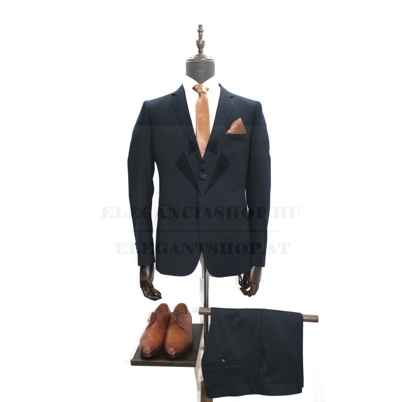 Parker slim fitt öltöny - Sötétkék