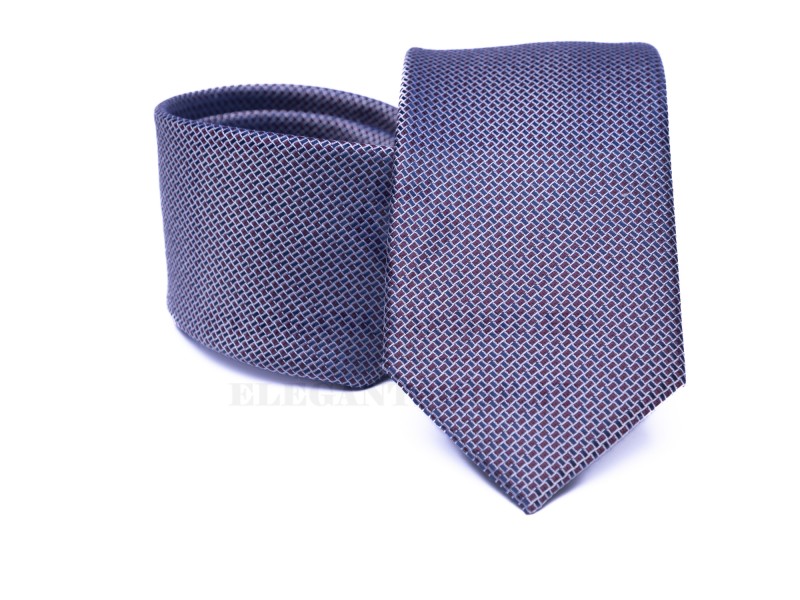 Prémium selyem nyakkendő - Kékeslila