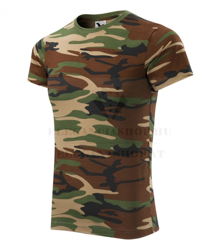 Camouflage unisex r.u póló