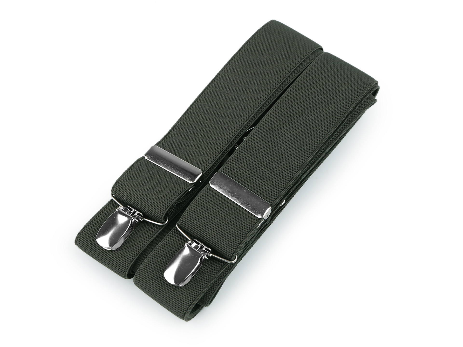 Férfi nadrágtartó - Sötétzöld