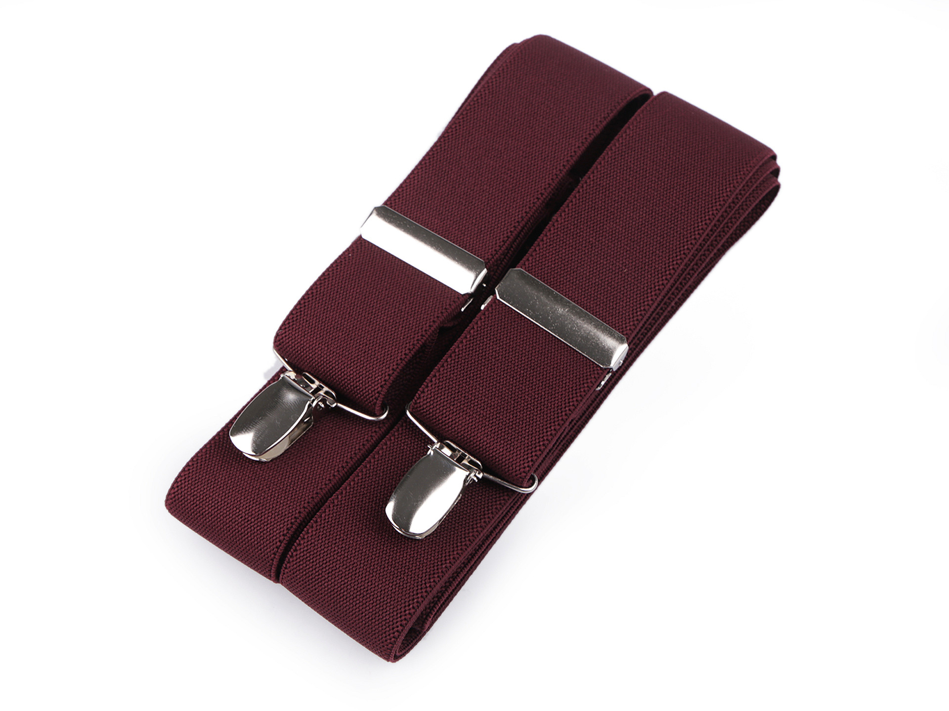 Férfi nadrágtartó - Bordó