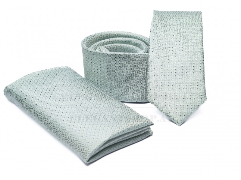 Prémium slim nyakkendő szett - Menta