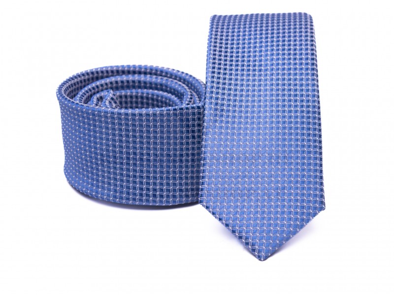 Prémium slim nyakkendő - Kék