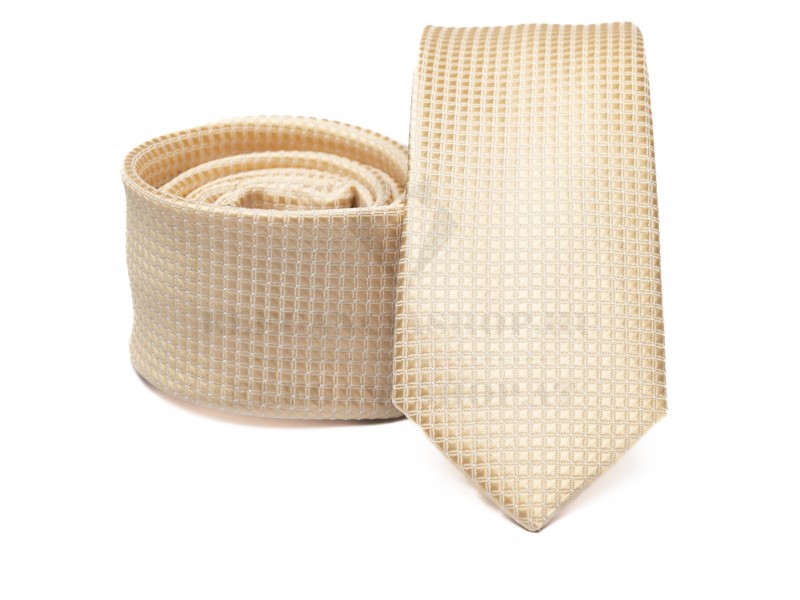 Prémium slim nyakkendő - Arany