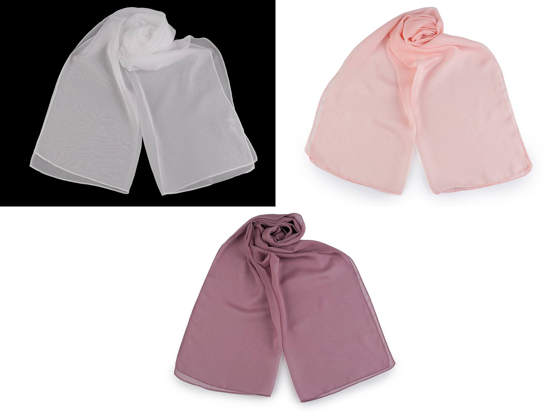 Női muszlin kendő - 40x175