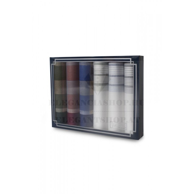 Zsebkendő csomag díszdobozban - 6 db