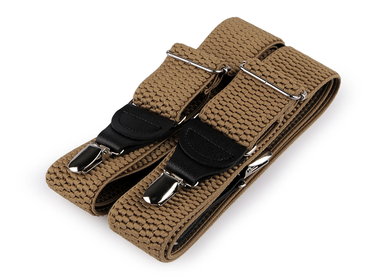 Nadrágtartó eko bőr - Mogyoró