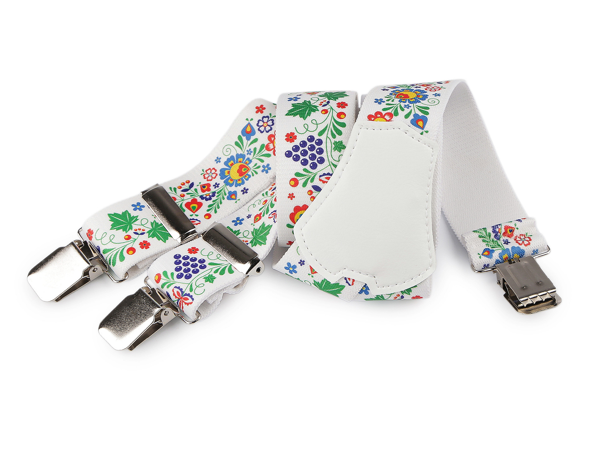 Folklór mintás nadrágtartó