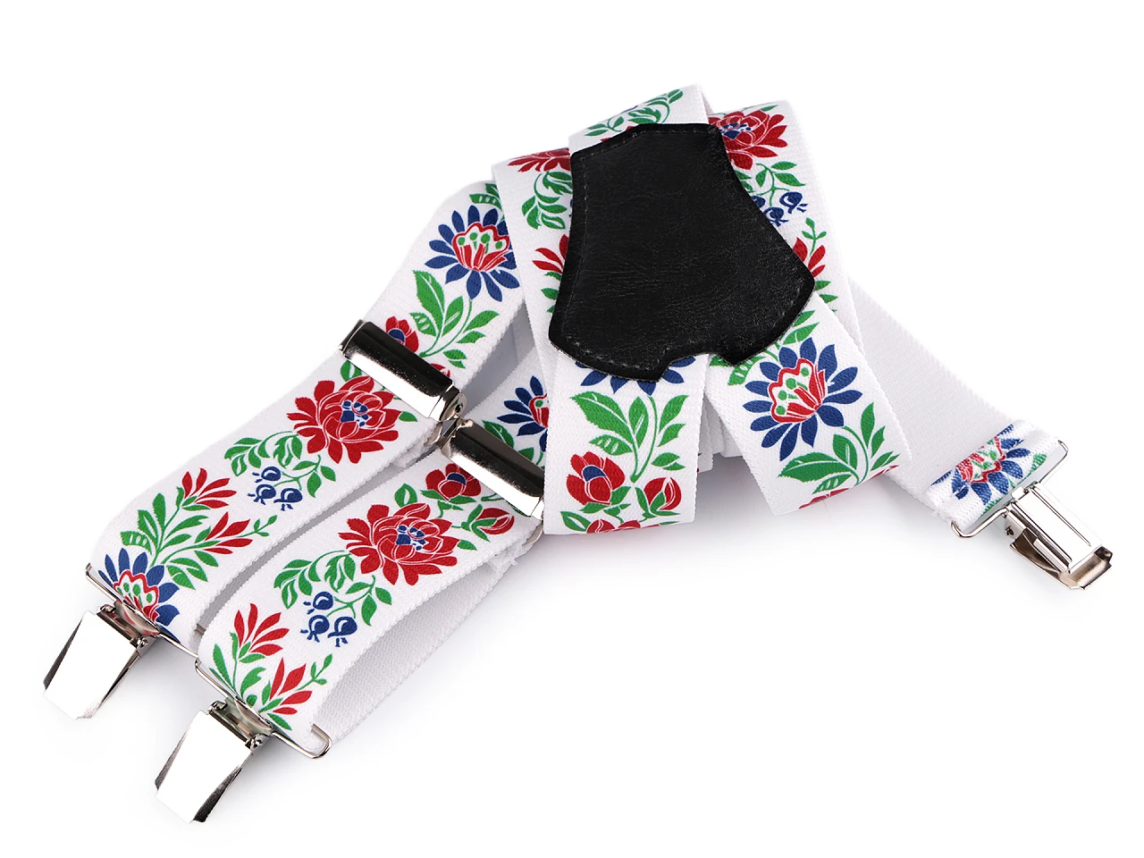 Folklór mintás nadrágtartó