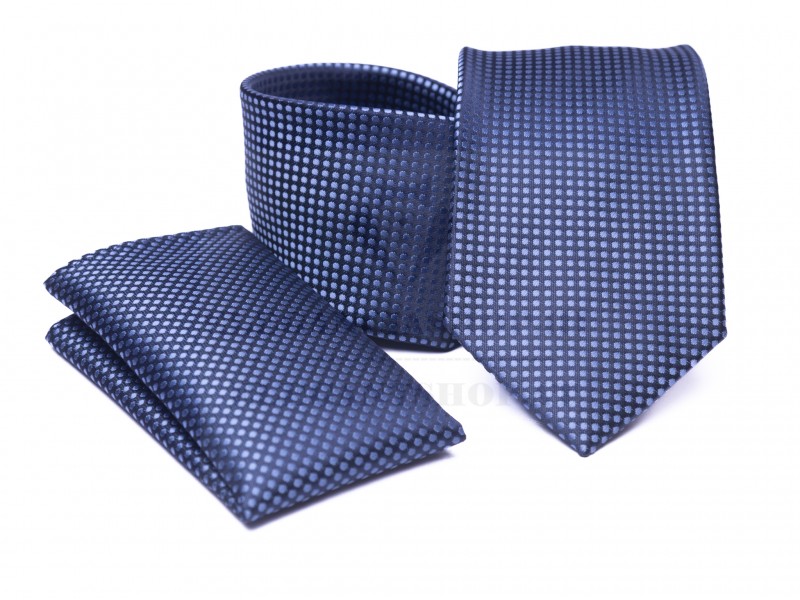 Prémium nyakkendő szett - Kék