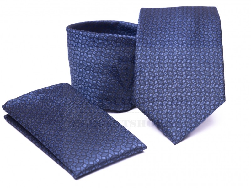 Prémium nyakkendő szett - Kék